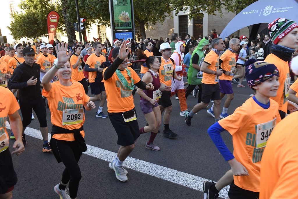 La San Silvestre 2025 en Murcia, en fotografías