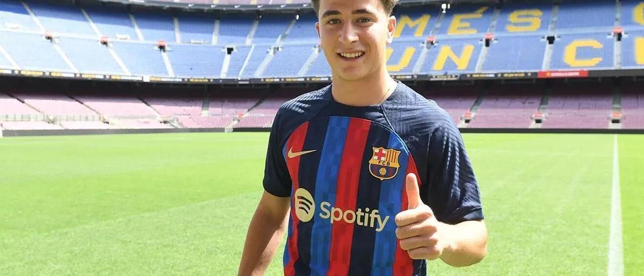El futbolista Pablo Torre, vinculat al València CF.