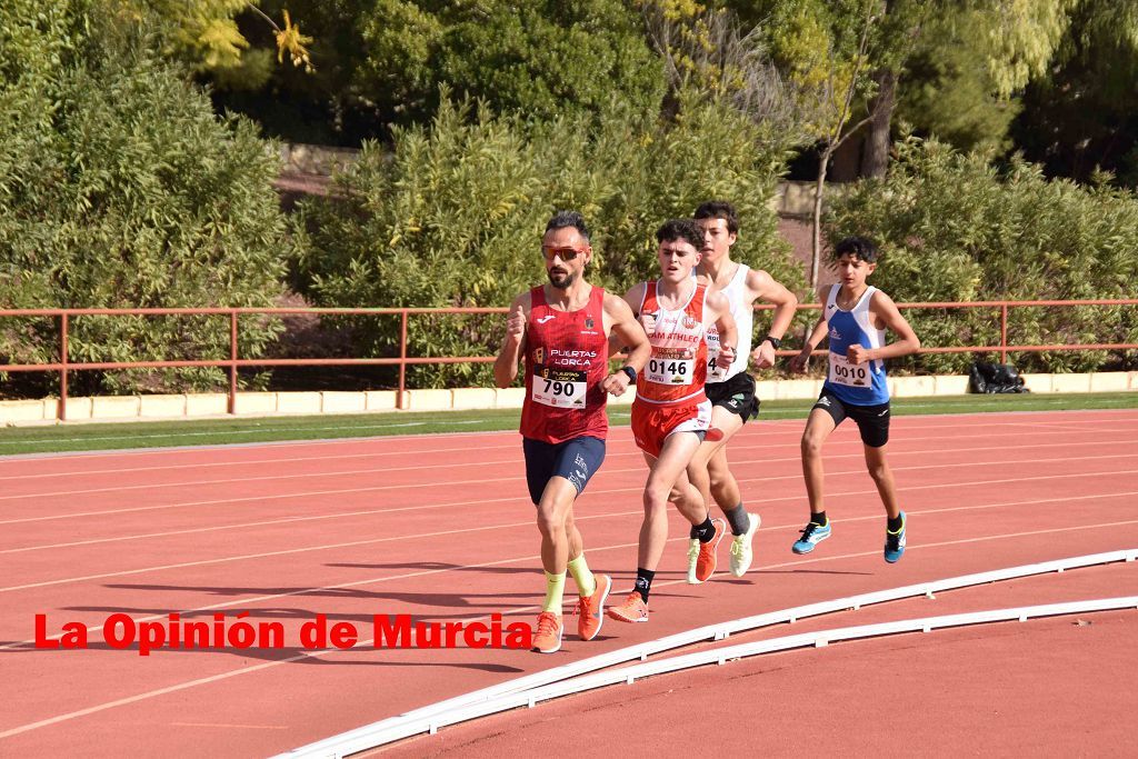 Regional absoluto y sub-23 de atletismo en Lorca (I)