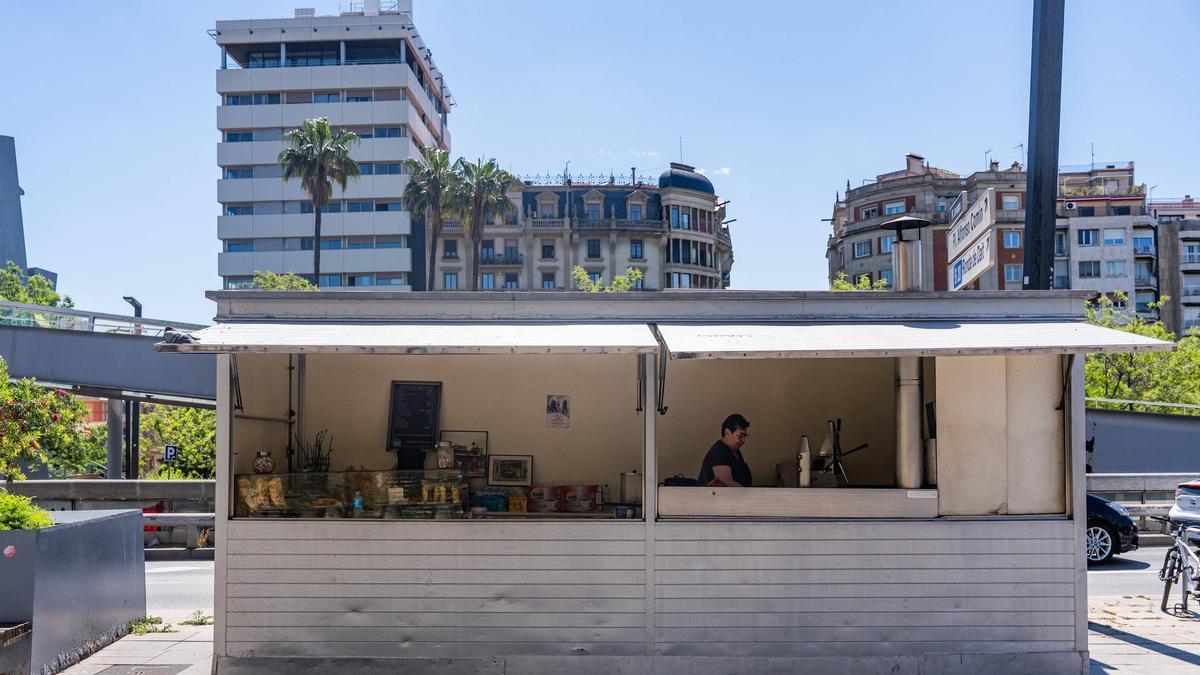 La churrería El Sport de la plaza de Lesseps de Barcelona.