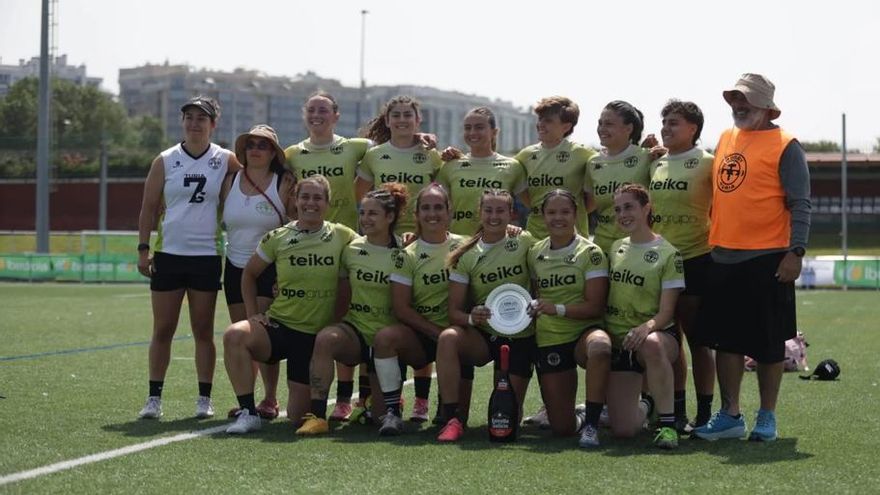 El Rugby Turia se coloca como líder del Campeonato de España 7S femenino