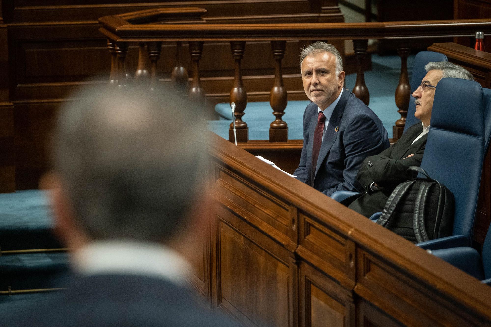 Pleno del Parlamento de Canarias (9/11/22)