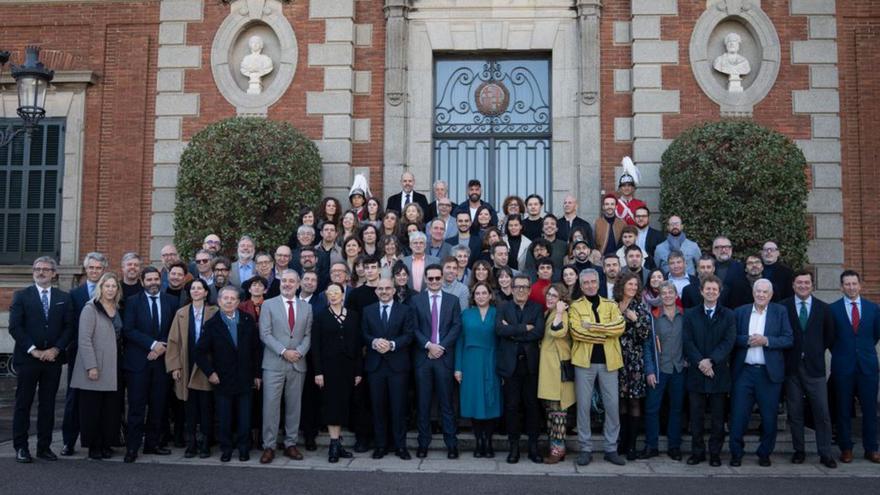 La tradicional foto de família dels Premis Ondas. | EUROPA PRESS