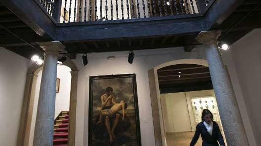 Casa de los Oviedo-Portal, sede del Museo de Bellas Artes de Asturias.