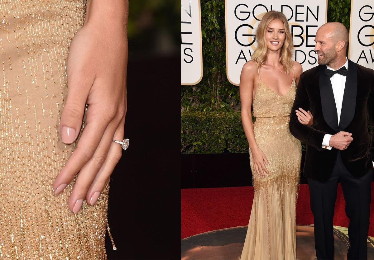 #GlobosdeOro en Instagram, Rosie Huntington Whiteley y Jason Stamath