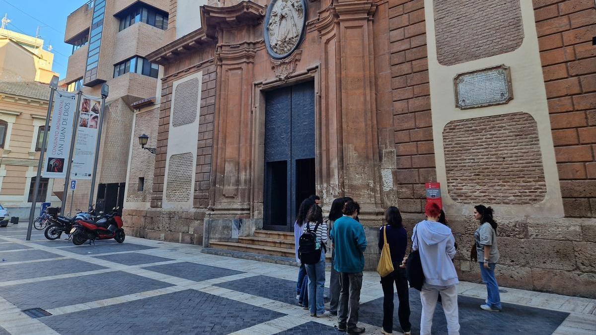 Alumnos de la UMU que ya han participado en la prueba piloto del 'escape room'.