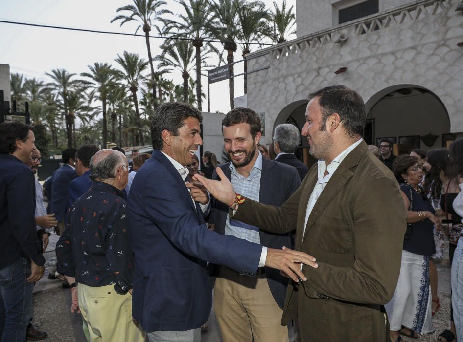 Pablo Casado acude a una celebración familar celebrada en el Huerto del Cura