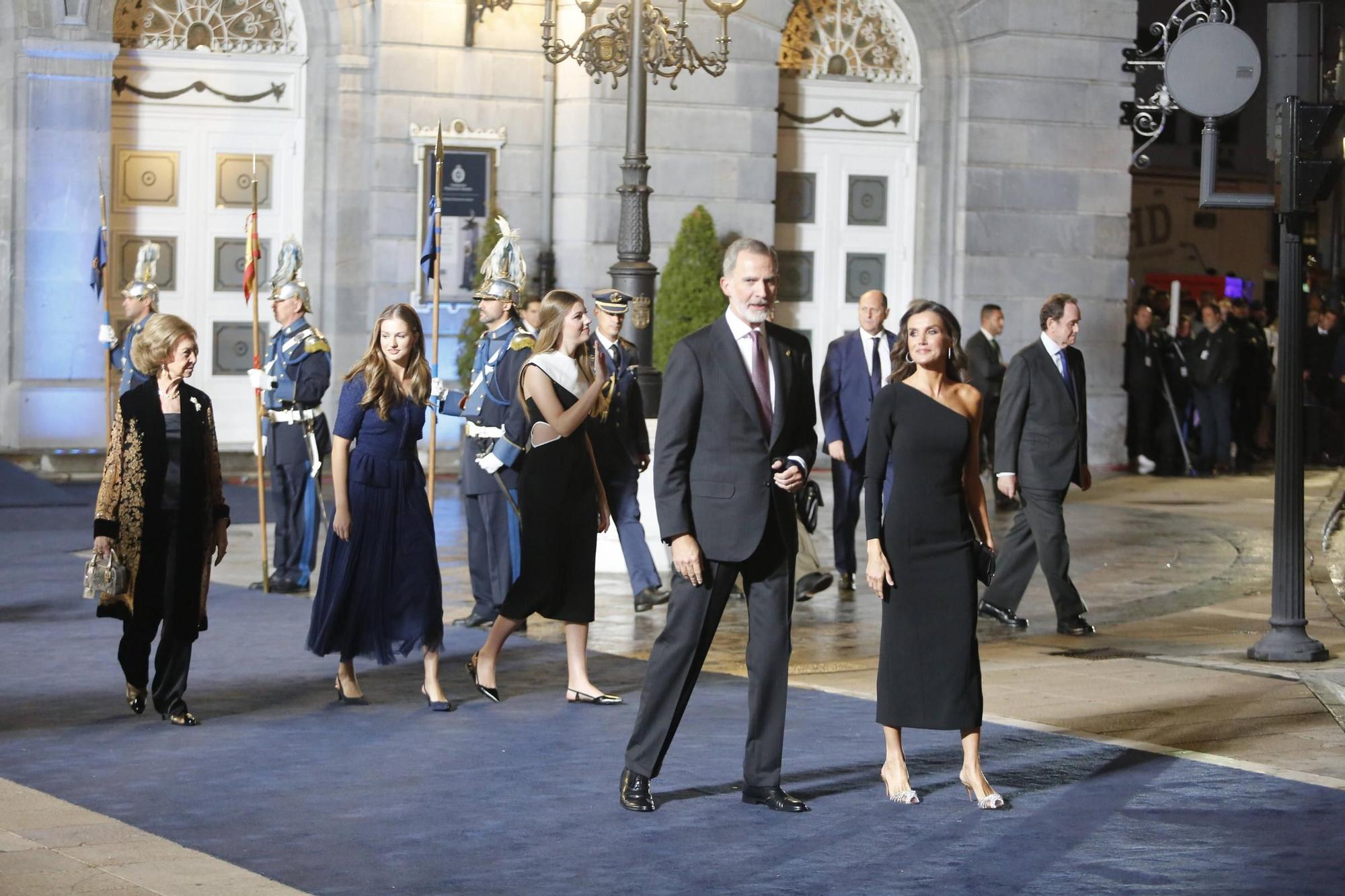 EN IMÁGENES: Así fue la alfombra azul de los Premios Princesa de Asturias 2023