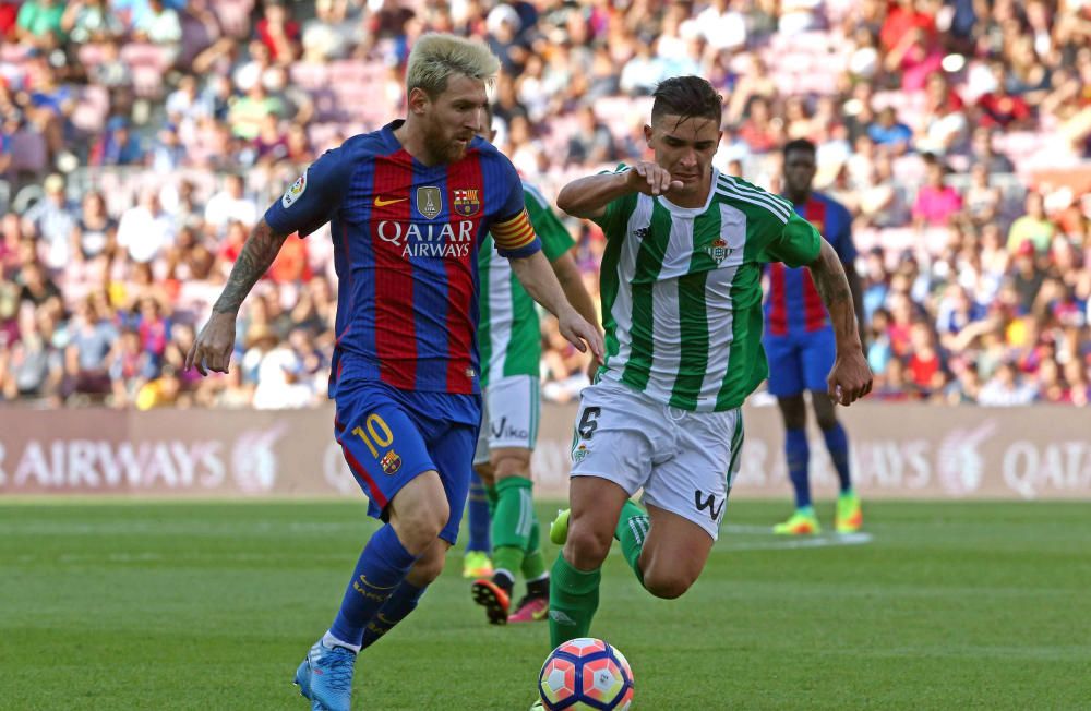 Las mejores imágenes del partido entre el Barcelona y el Betis.