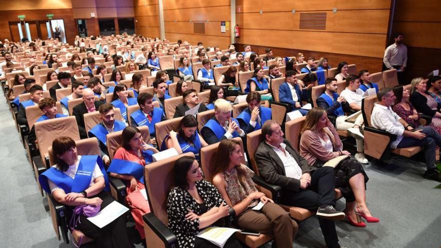 Acto de graduación de los alumnos de Afundación. |   // VÍCTOR ECHAVE