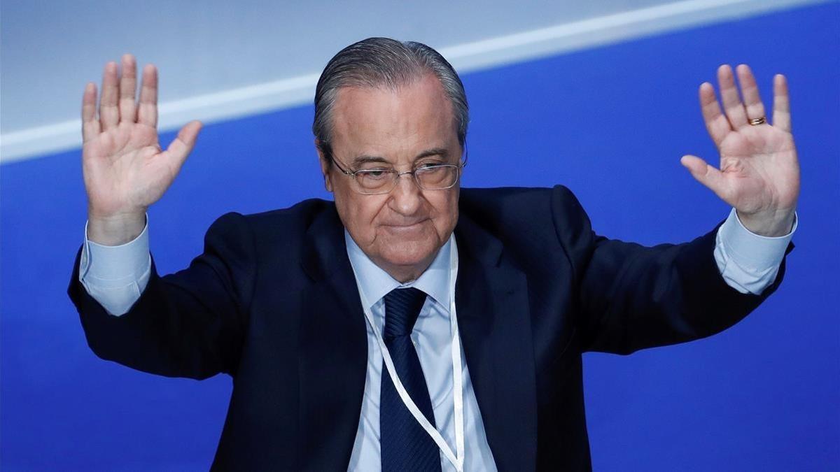 Florentino Pérez afirma que el Real Madrid no jugará en EEUU: &quot;Nos negamos rotundamente&quot;