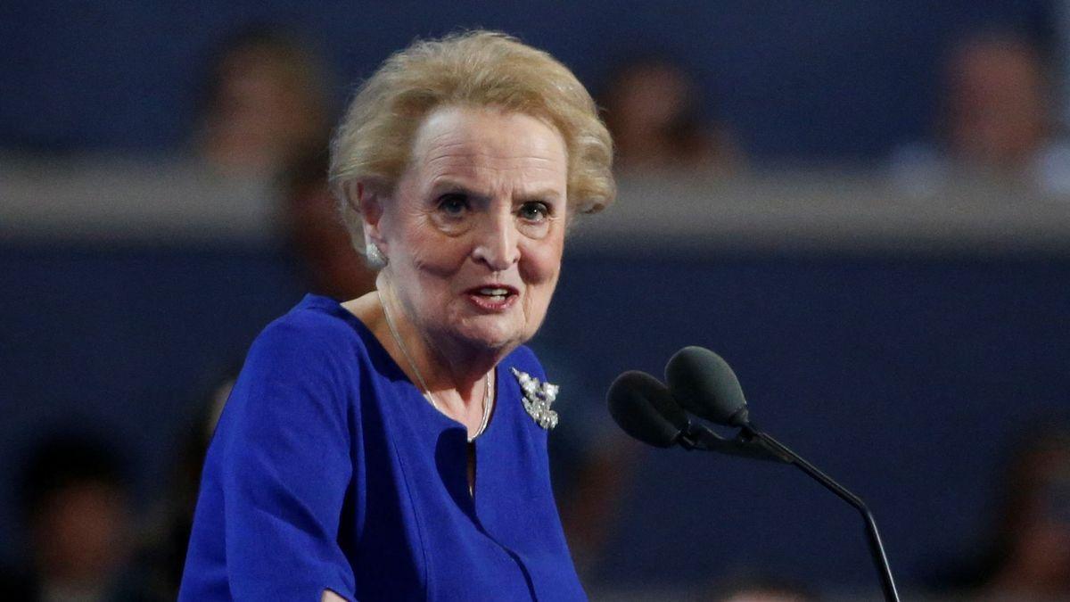 Madeleine Albright.