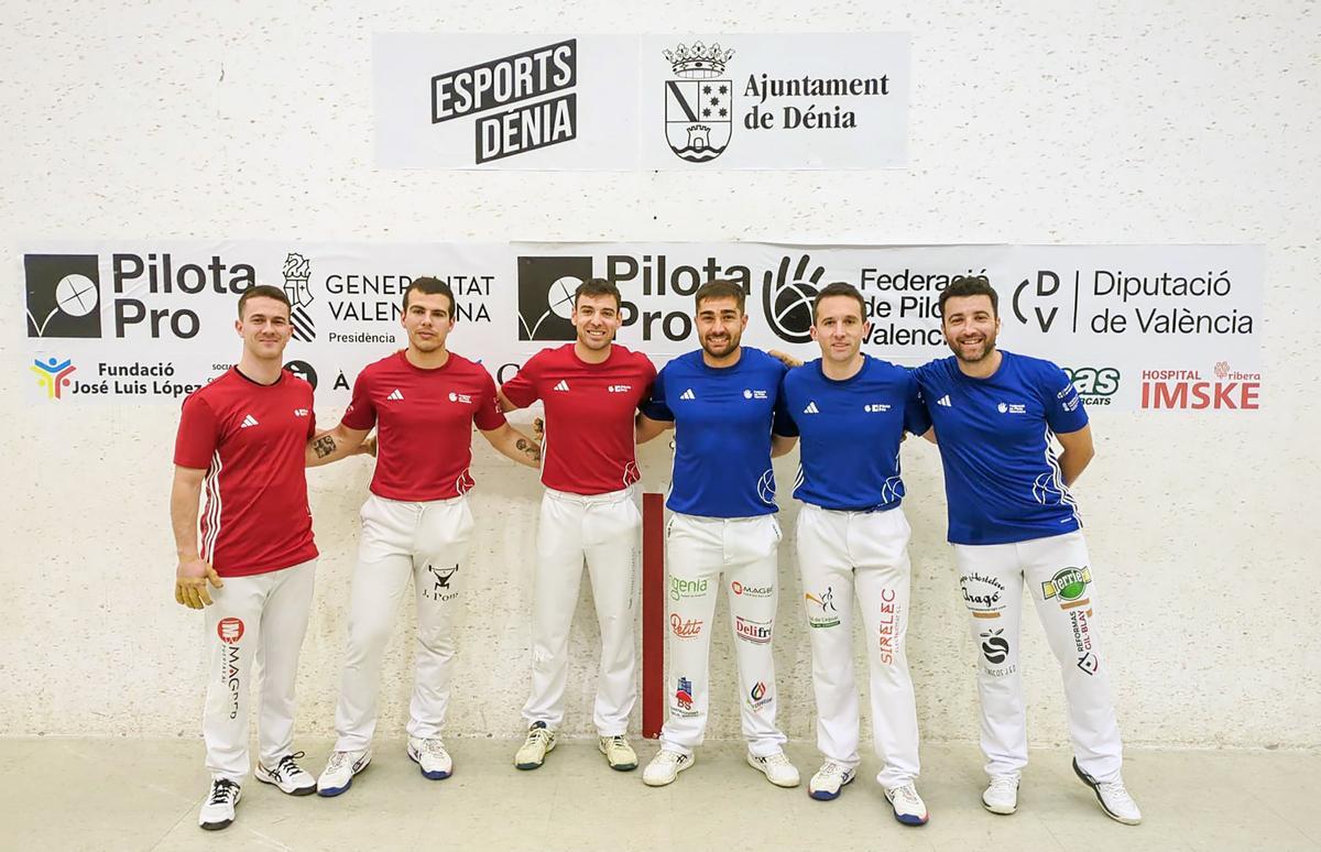 De la Vega, Hilari i Guillem Palau contra Francés, Hèctor i Monrabal al Gran Premi de Dénia