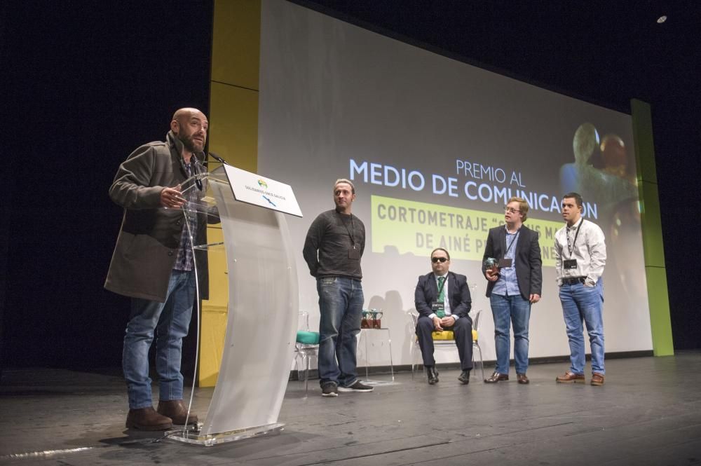 La ONCE premia en A Coruña la solidaridad gallega