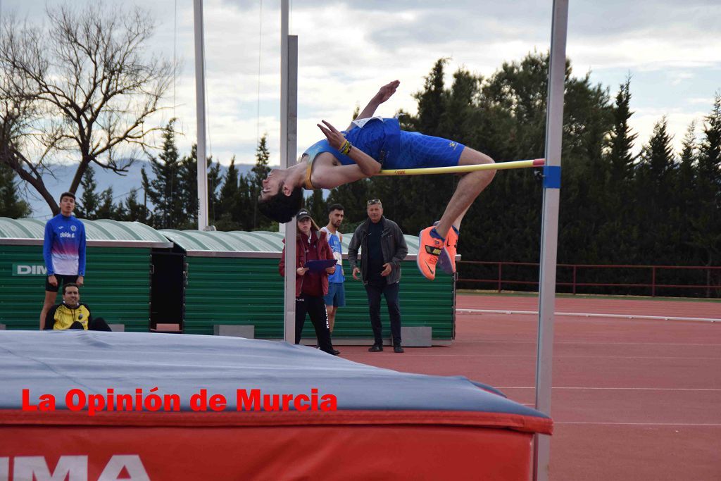 Regional absoluto y sub-23 de atletismo en Lorca (I)