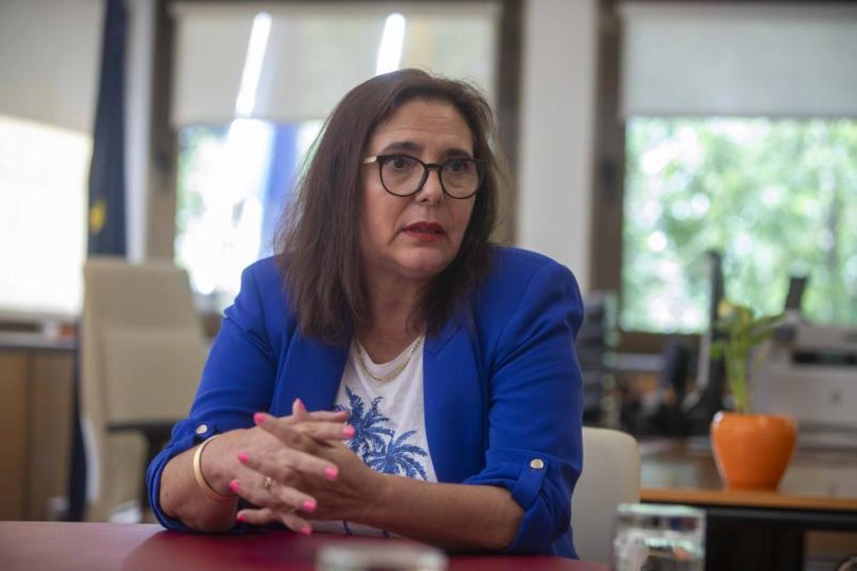 Manuela García, consellera de Salud.