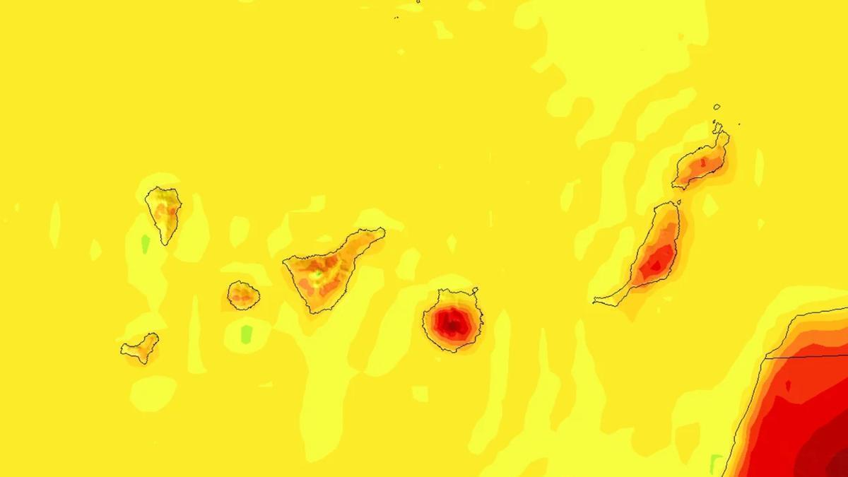 Predicción del tiempo en Canarias del 4 al 9 de julio