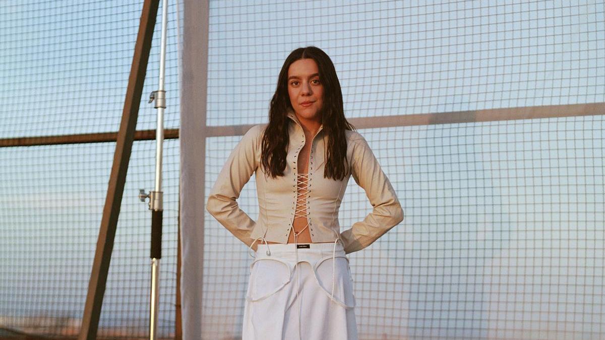 La artista palmera, Valeria Castro.