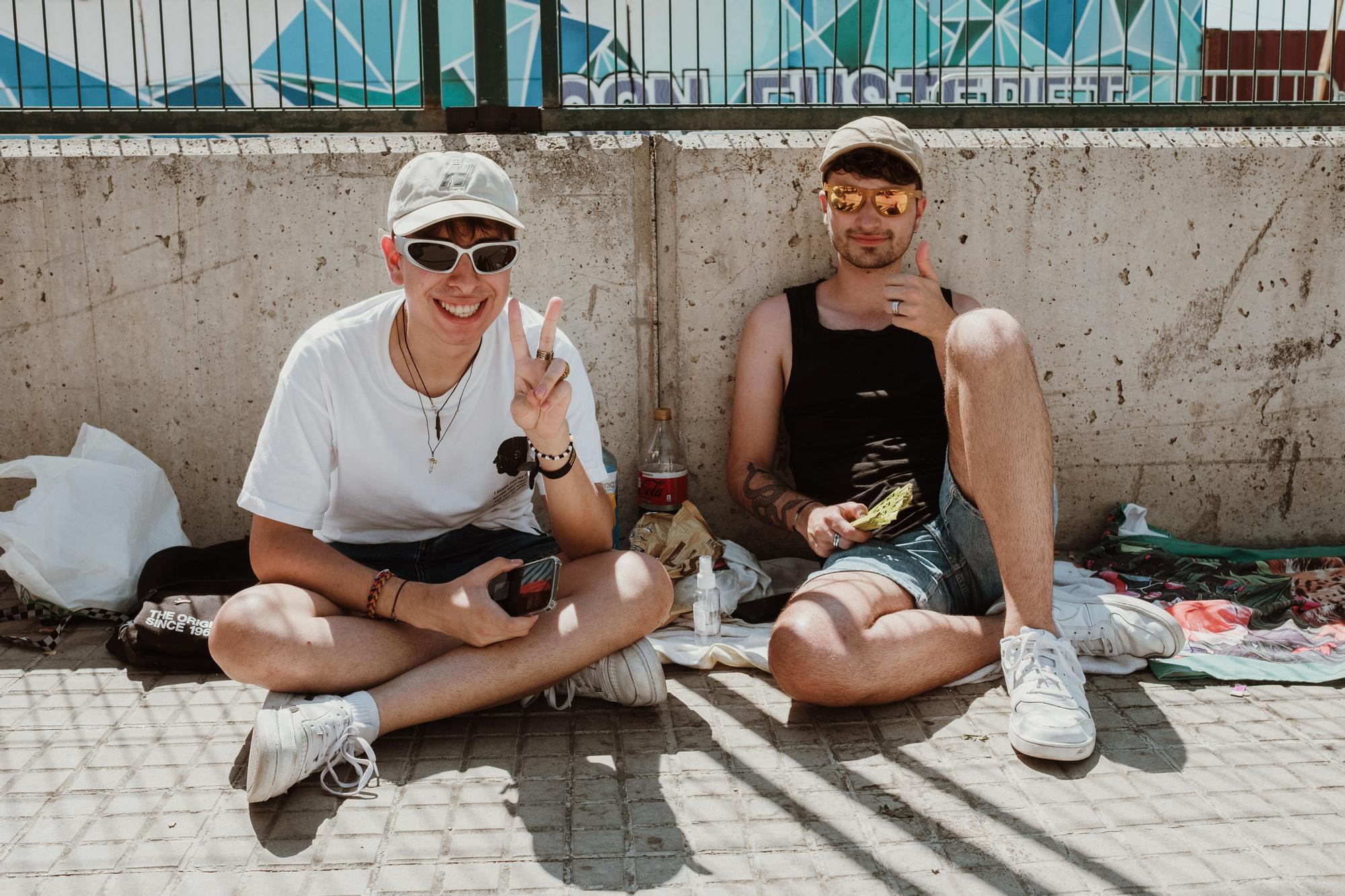 Largas colas antes del concierto de Rosalía en Palma