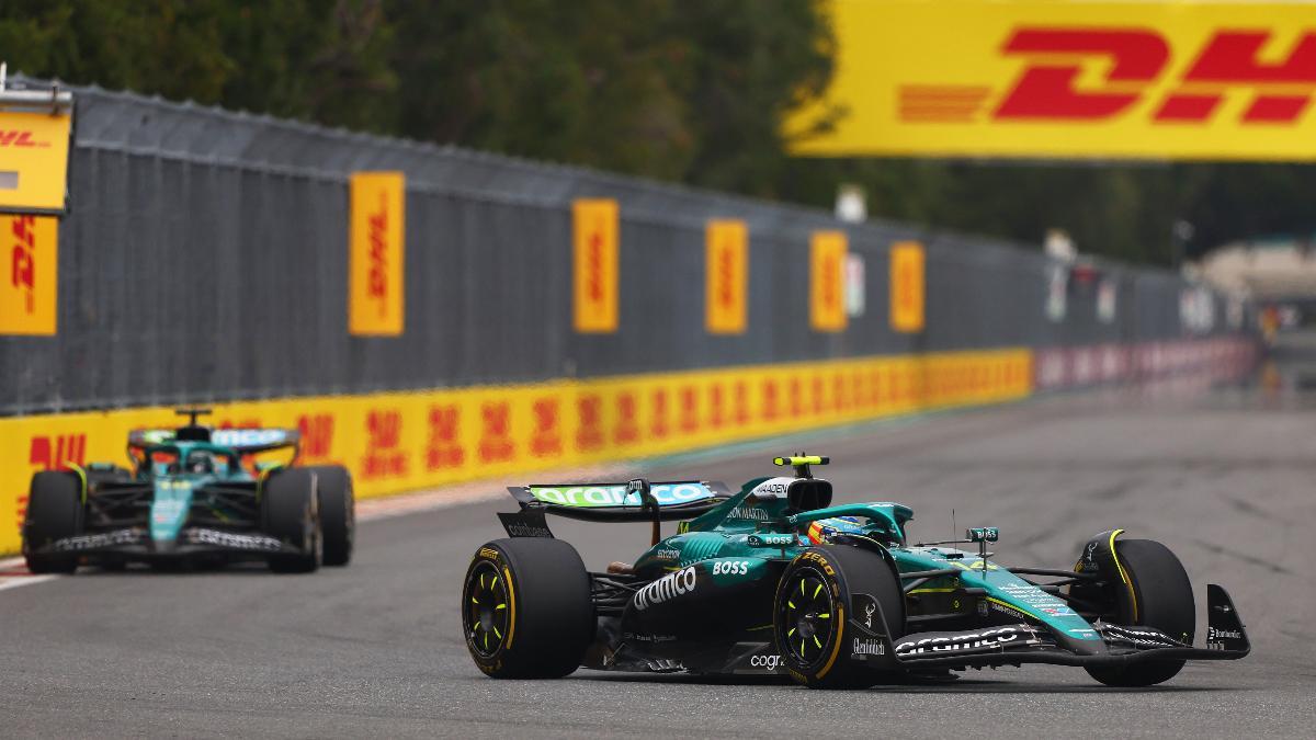 Alonso y Stroll acabaron últimos en el GP de Miami