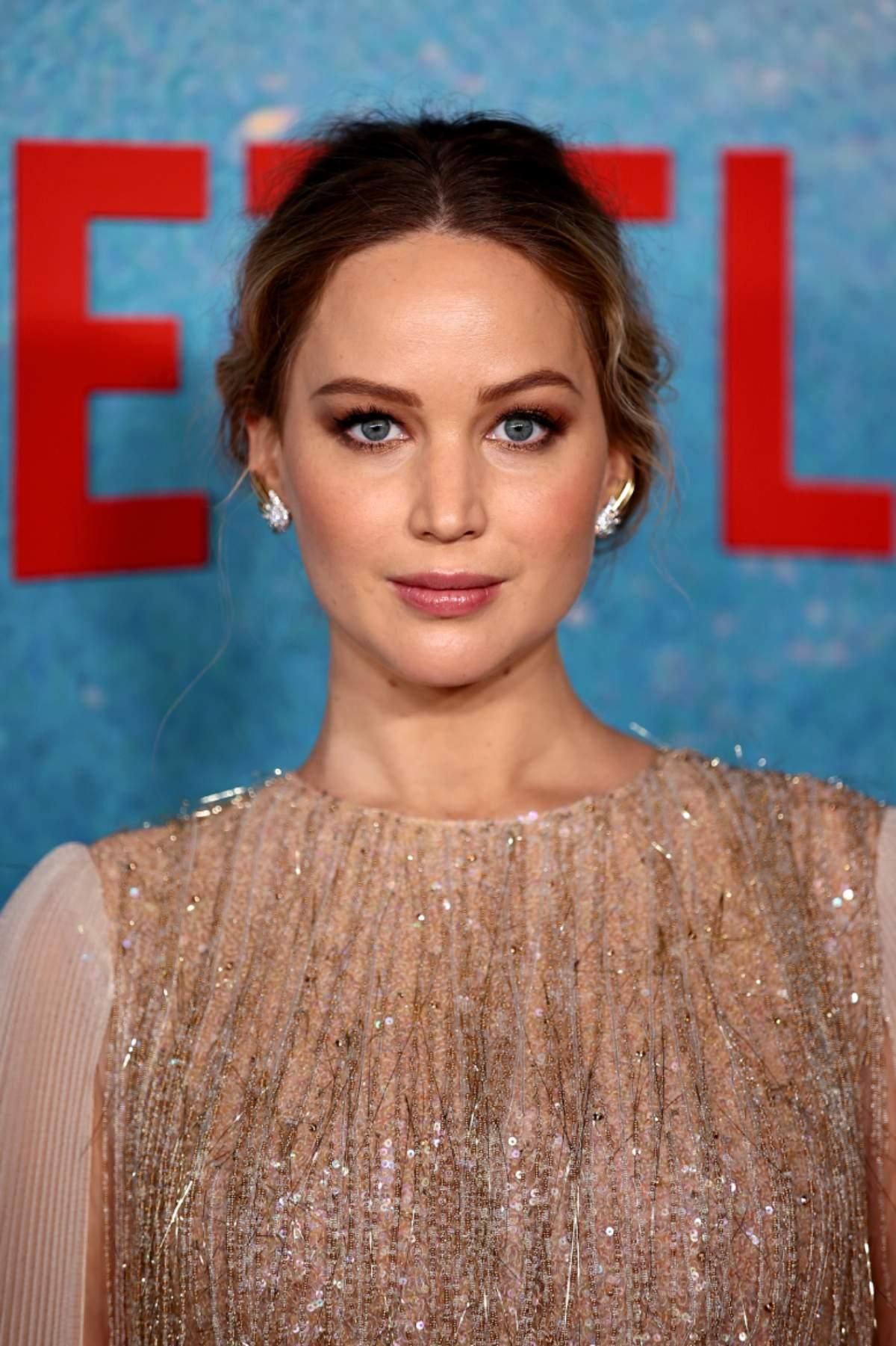 Jennifer Lawrence, en la presentación de 'No mires arriba'