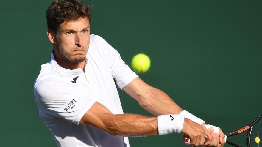 Pablo Carreño durante Wimbledon