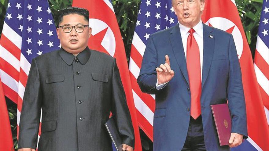 Trump y Kim no pasan de un pacto superficial