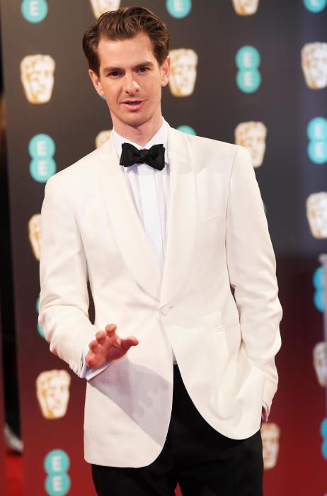 Andrew Garfield arrives for the British Academy ...