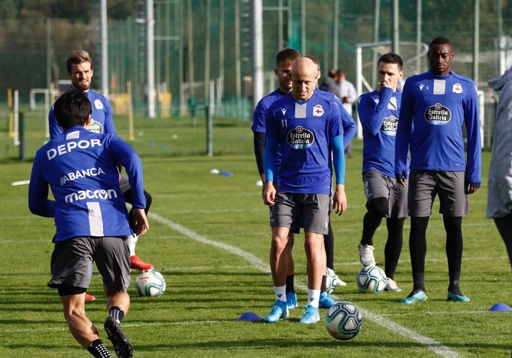 Sesión antes del Lugo-Dépor