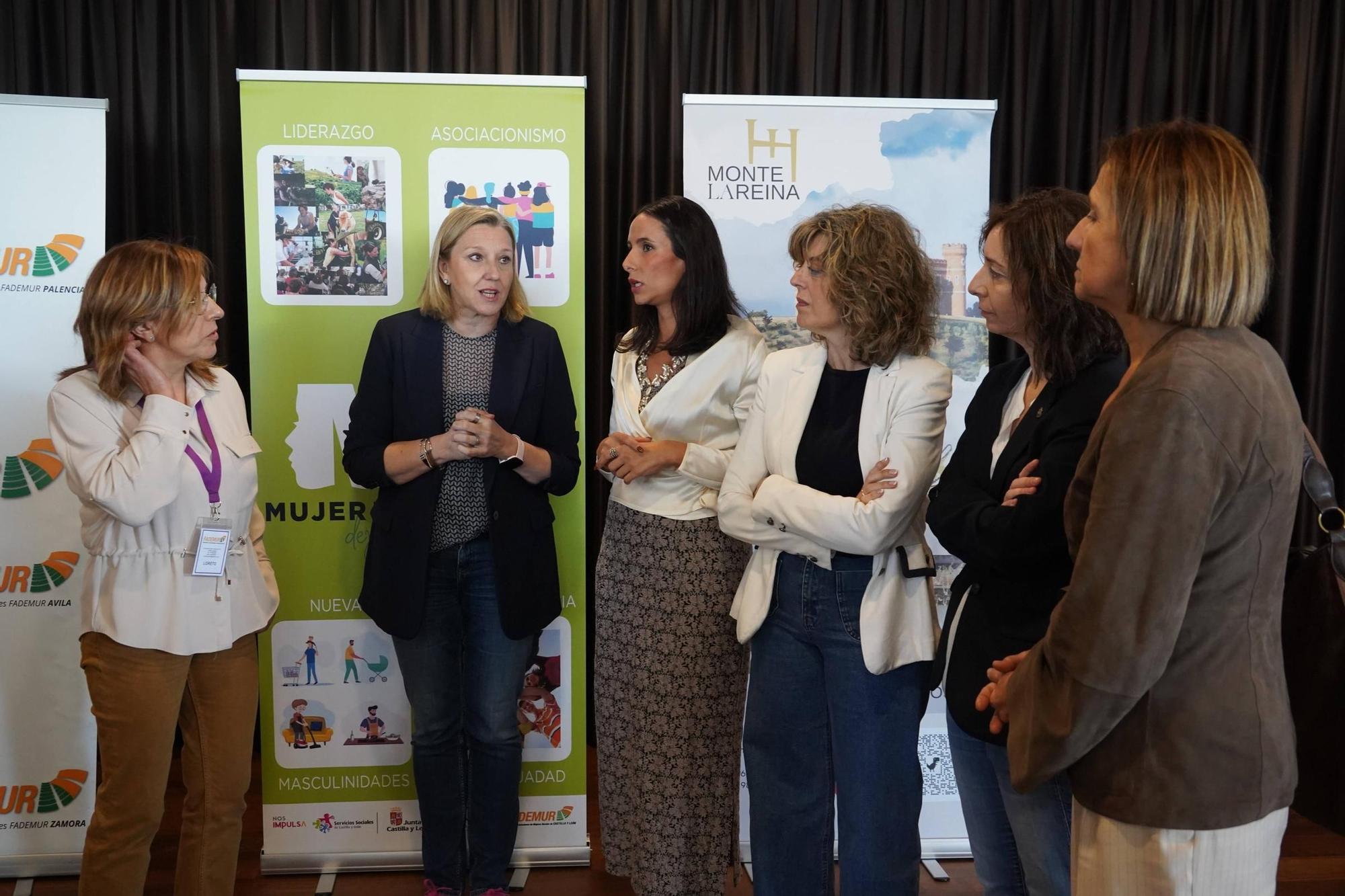Las mujeres rurales de Castilla y León celebran por adelantado su día entre viñedos