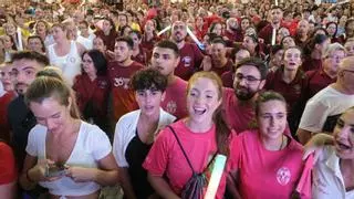 Así se cantó "Aromas Ilicitanos" durante el pregón de las Fiestas de Elche