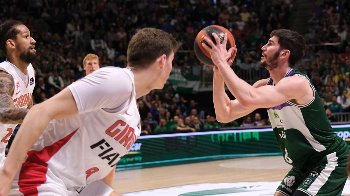 El Unicaja - Bàsquet Girona, en imágenes