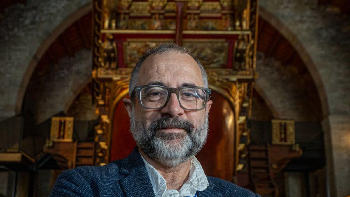 Enric Garcia Domingo, al Museu Marítim. | JORDI OTIX Enric Garcia Domingo, al Museu Marítim. | JORDI OTIX