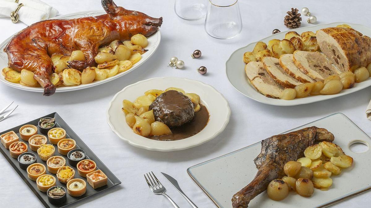 Una variedad de propuestas para no tener que cocinar en las comidas y cenas de Navidad. | FOTOS: MERCADONA