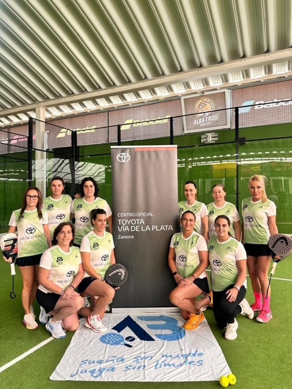 Equipo de la categoría Future en Series Nacionales de Pádel del AB Club Pádel