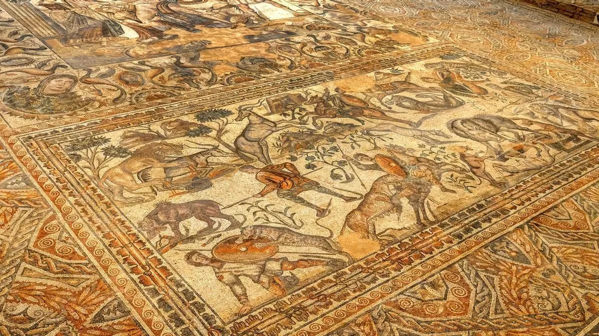 El pueblo de España con la mayor superficie de mosaicos romanos: se encontraron por casualidad y son preciosos