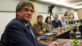 La reunión de Puigdemont con la dirección de Junts termina sin acuerdo sobre el pacto con el PSOE
