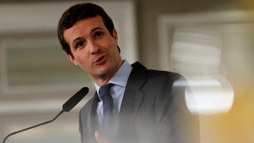 Casado ve &#039;vergonzante&#039; que Sánchez no vea delito de rebelión en Catalunya