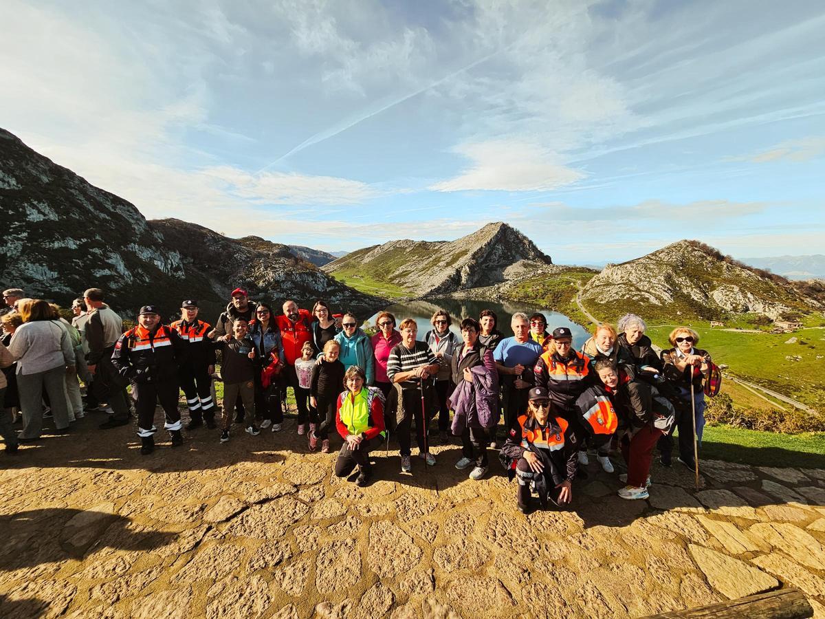 La ruta a los Lagos de Covadonga.