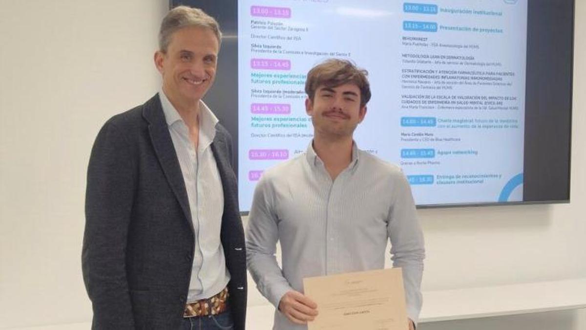 El gallurano ganó en la categoría Comunidades Científicas.