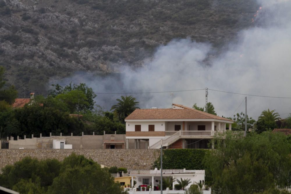 Incendio en El Genovés