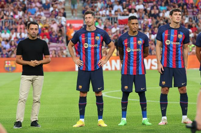 Así se vivió la presentación de los jugadores en el Camp Nou