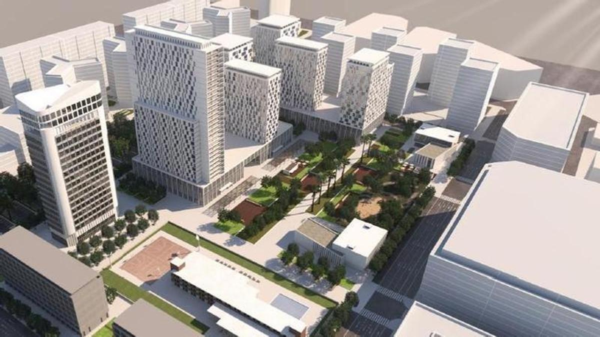 Así era el proyecto para el PAI de Mestalla en 2019