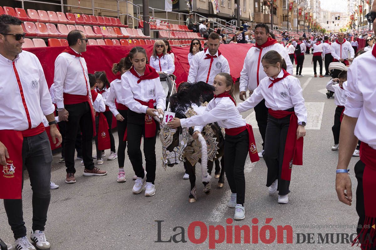 Fiestas de Caravaca | Desfile infantil del Bando de los Caballos del Vino