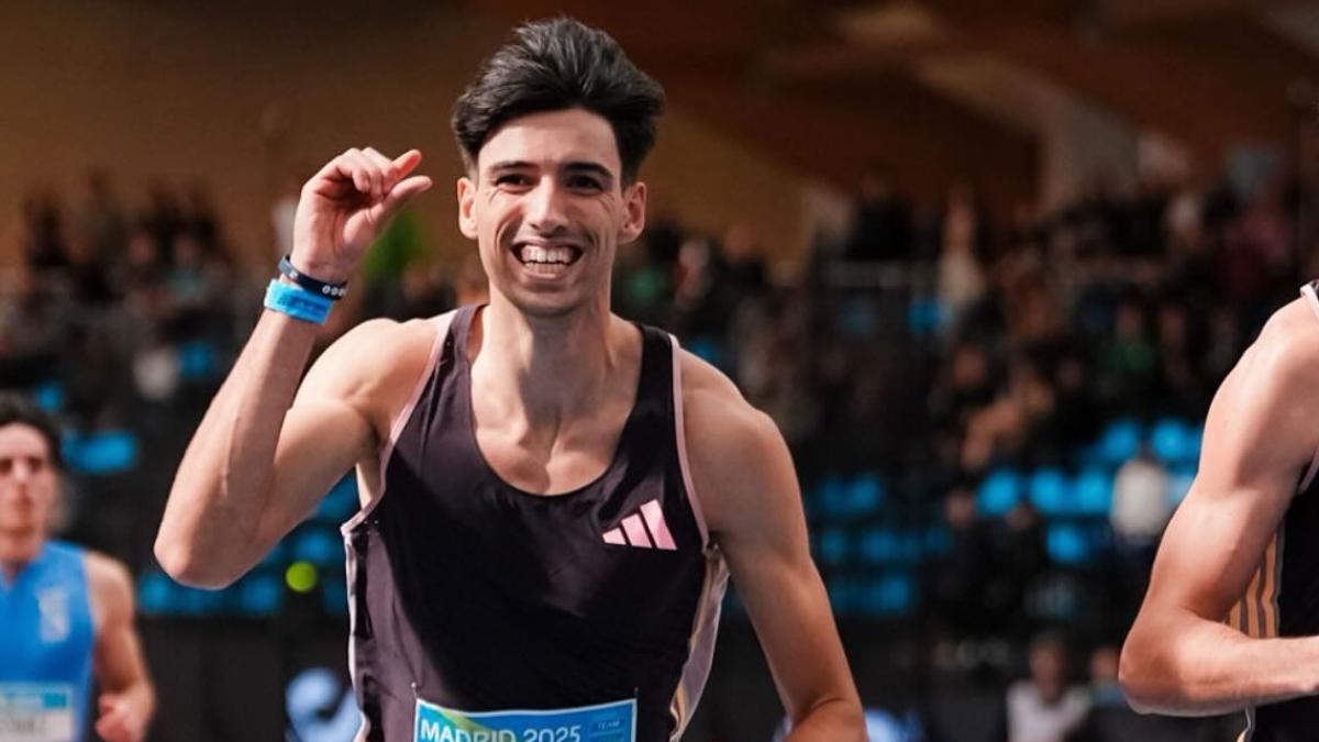 Abel Jordán maravilló en Gallur en los Nacionales bajo techo