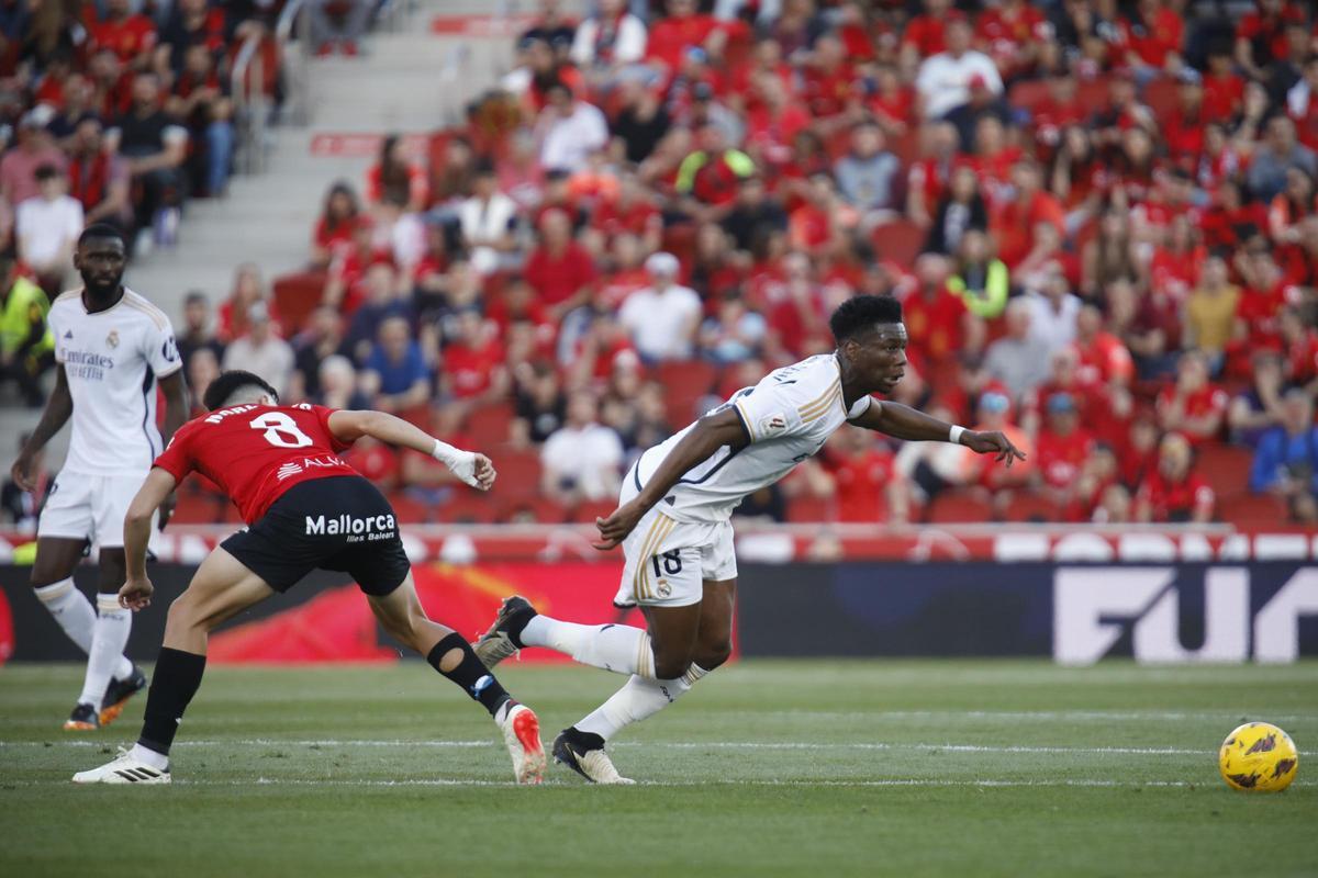 RCD Mallorca - Real Madrid, el partido de la jornada 31 de LaLiga EA Sports, en imágenes.
