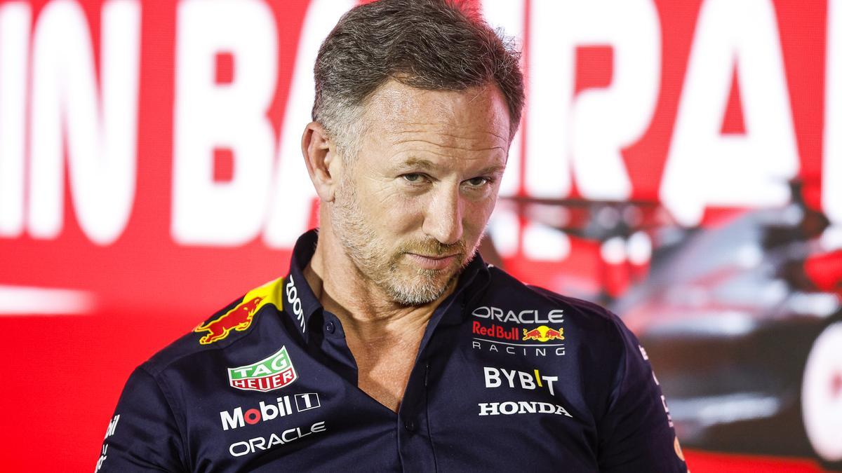 El director de Red Bull, Christian Horner.