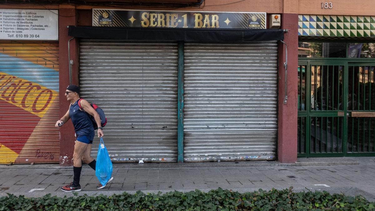 El bar de Badalona cuyo dueño ha sido asesinado a tiros.