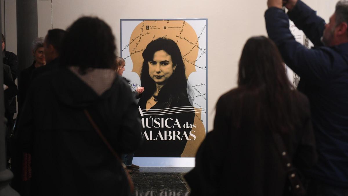 Exposición 'Luísa Villalta. A música das palabras' en María Pita