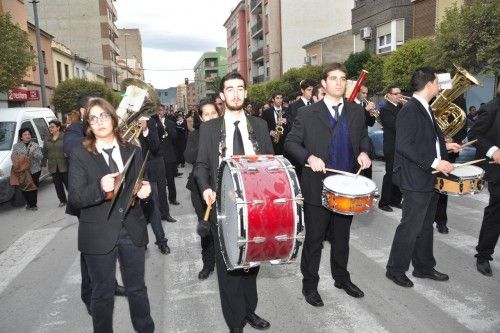 Regreso del Santo Cristo hasta su ermita desde San Jose? Obrero en Cieza